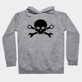 Tuning Skull and Tools (black) Hoodie